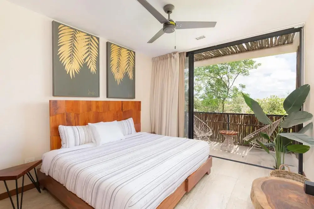 Luxury 2BR Apartment Aldea Zama Private Rooftop Plunge Pool 24 7 Security in a Gated Community