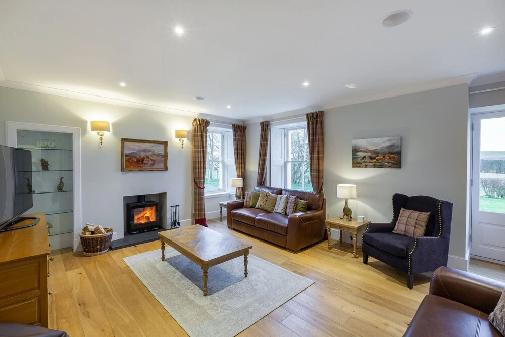 Greenmyre Farmhouse near Kirriemuir in Angus