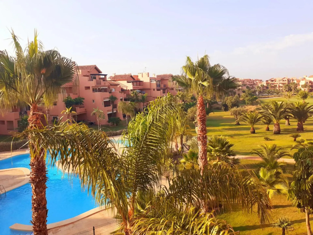 Nice, spacious apartment on Mar Menor Golf Resort with Padel, Fitness, Wellness facilities