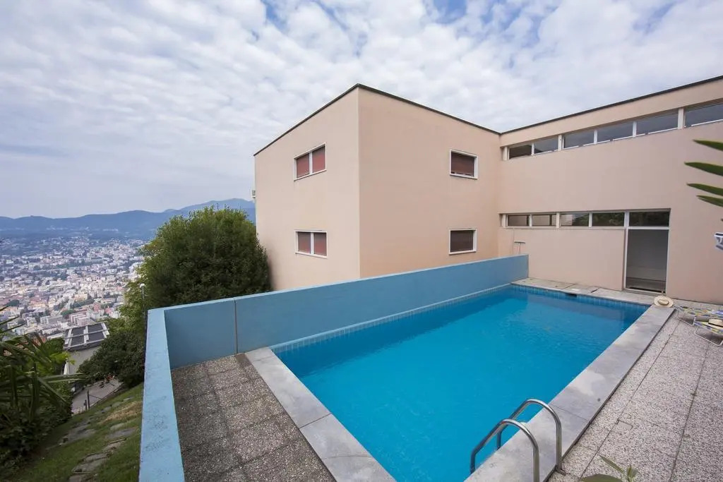 Aldesago Panoramica with shared Pool and Lugano View - Happy Rentals