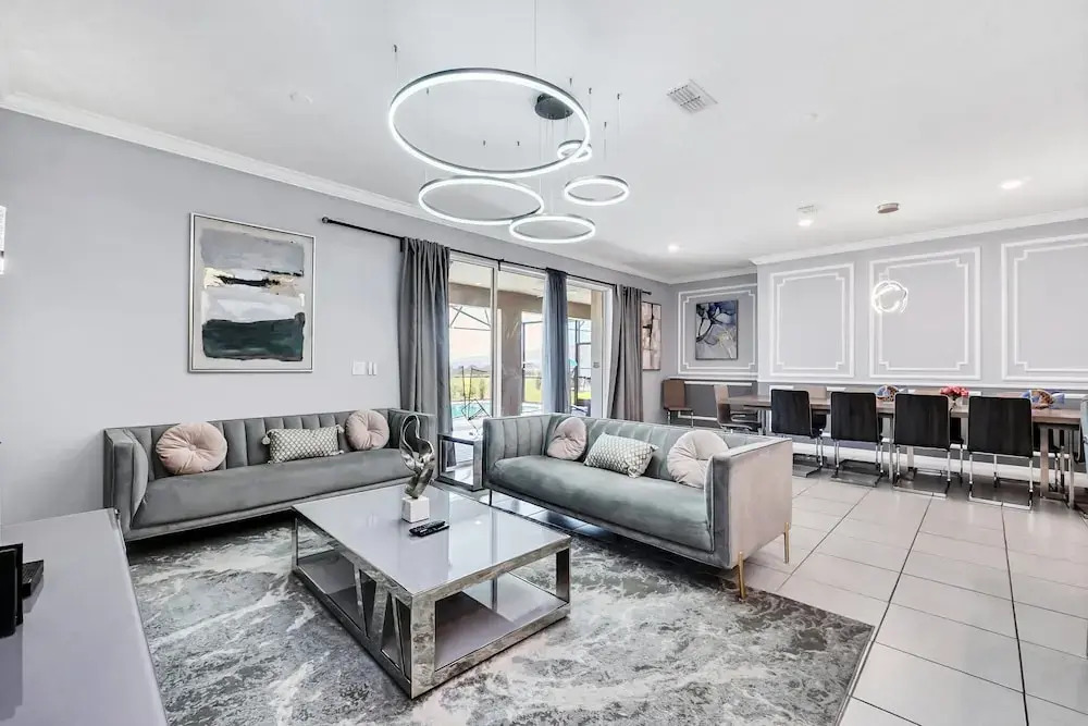 3727la - Brand New 10beds Villa at Windsor Island/pool/spa/firew