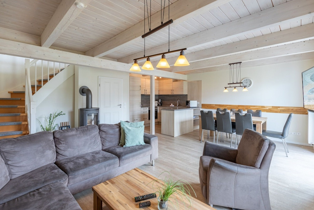 Skandinavisches Reihenhaus in Dagbuell mit Sauna