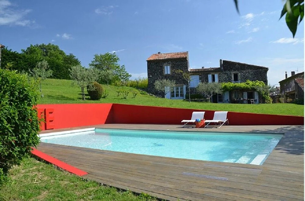 House With 5 Bedrooms in Saint-lager-bressac, With Private Pool, Furni