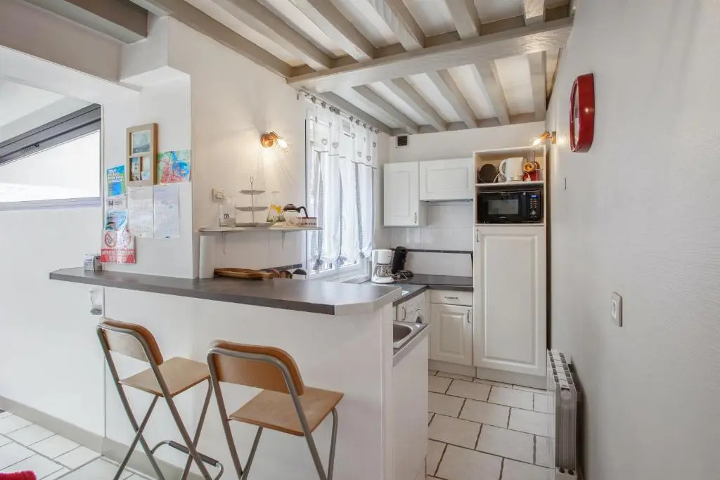 Maison de 2 chambres avec wifi a Honfleur