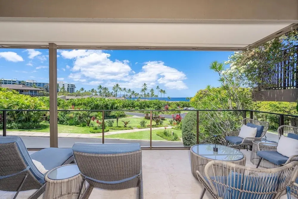 Wailea Elua 803 - Ocean Views, Modern Renovation, Central AC, Wi-fi, BBQ Grill