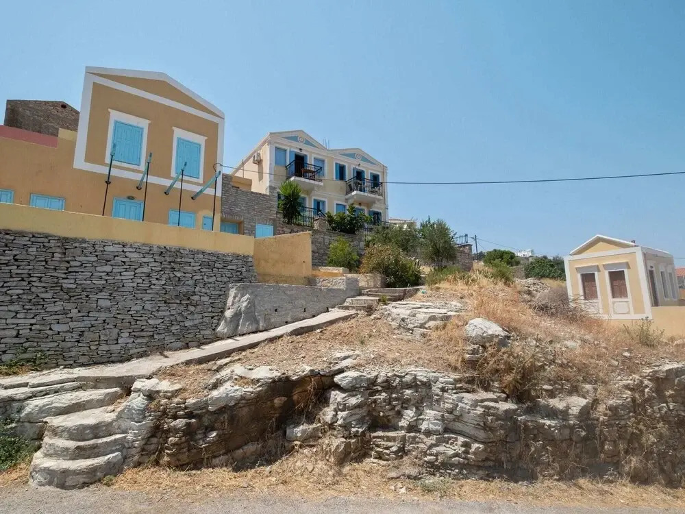 Bright Holiday Home in Symi Island With Balcony