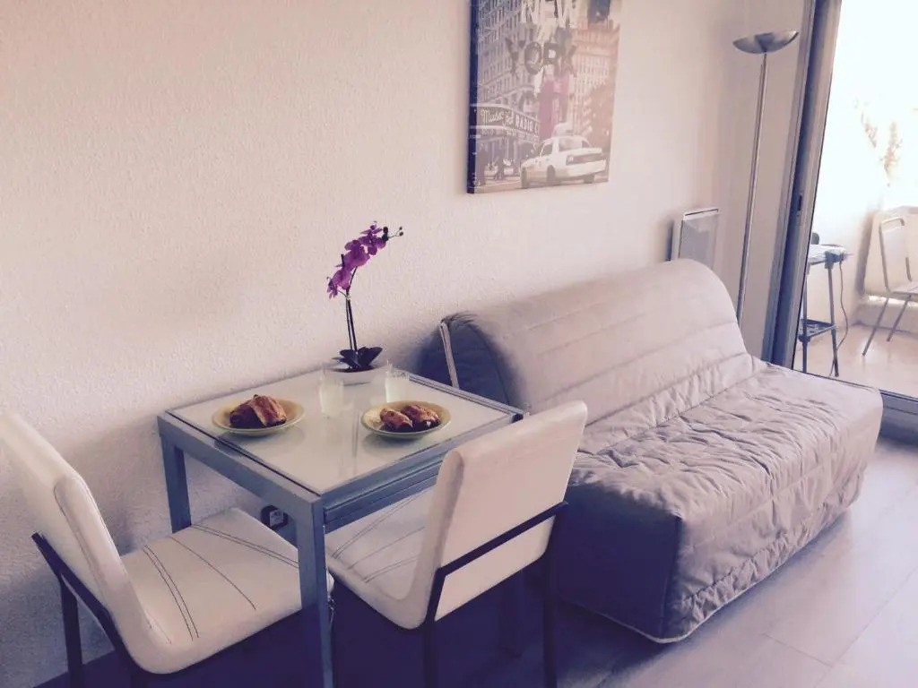 Appartement 2 pieces, renove, 2 piscines+tennis, mer, climatisation