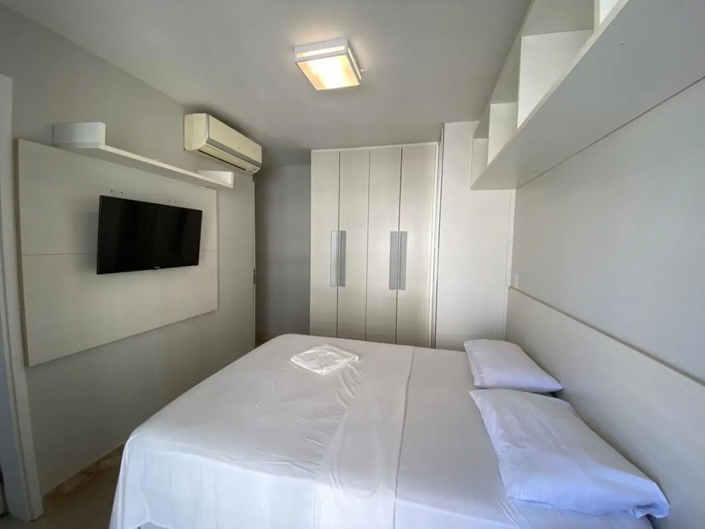 TEMPORADA737, APTO com 02 QUARTOS, Home Office, PISCINA, WIFI