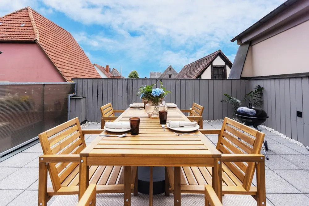 homie stay badgasse - Dachterrasse & Fahrradgarage