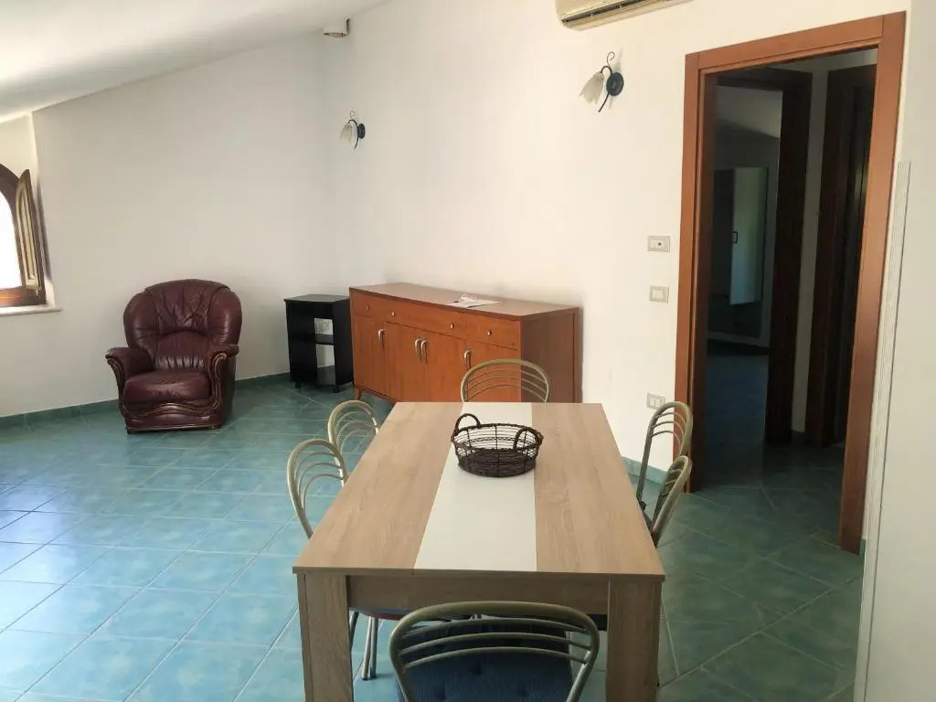 2 bedrooms appartement with city view and furnished terrace at Maratea 2 km away from the beach