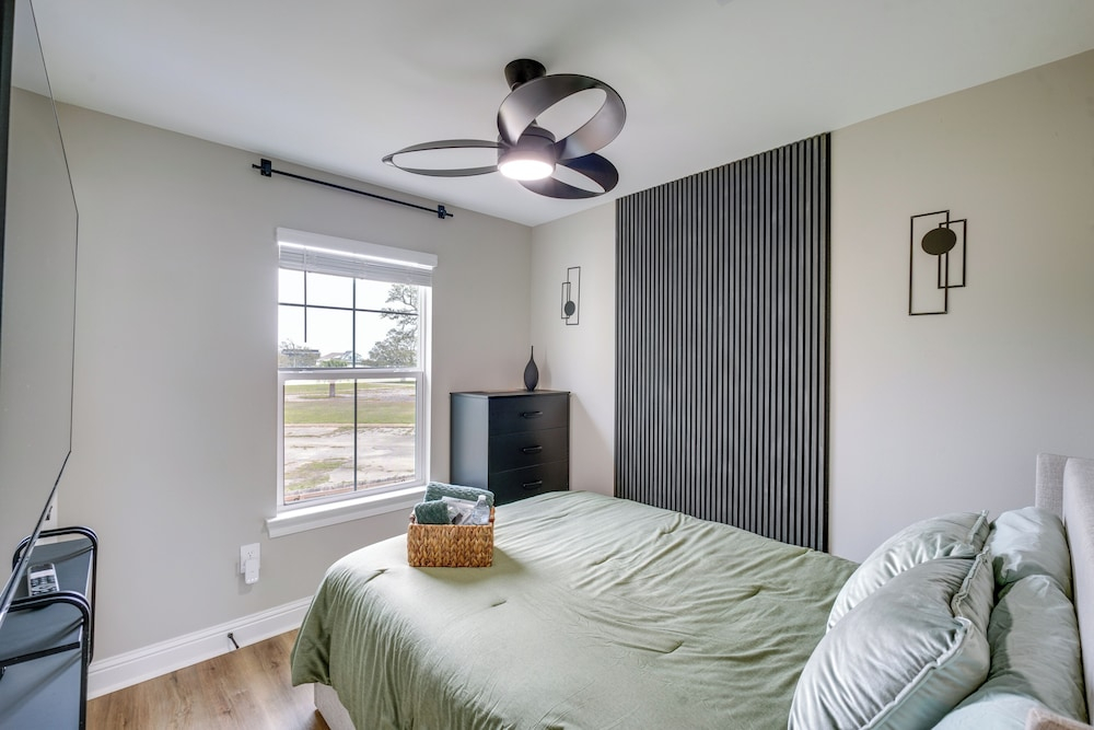 Steps to Boardwalk & Beach! Stylish Biloxi Home