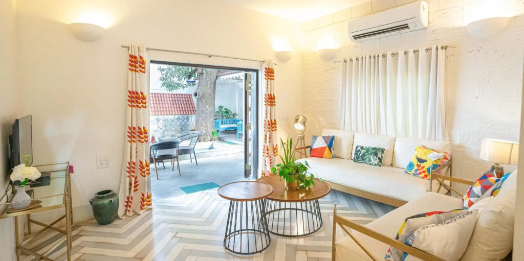 OV Private Pool Villas near Baga, I 4BHK units I Staff