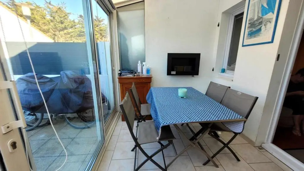 Appartement d'une chambre avec terrasse amenagee a Saint Hilaire de Riez a 1 km de la plage
