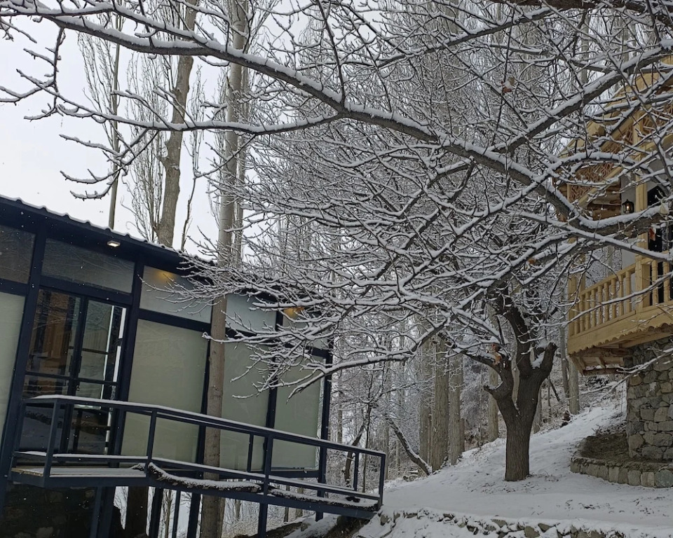 Stunning Cliff-edge 2-bedroom Chalet in Karimabad