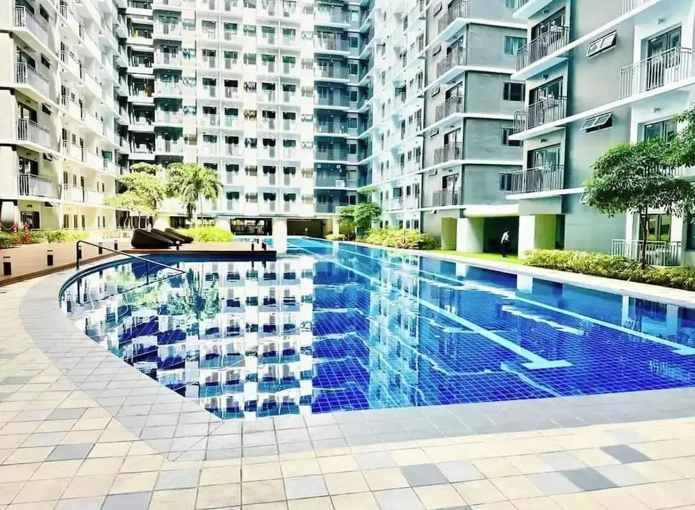 Cozy 642 1BR Shore3 Residence, Amenity Pool View, Near Airport, IKEA, MOA,SMX, Pasay City, Manila