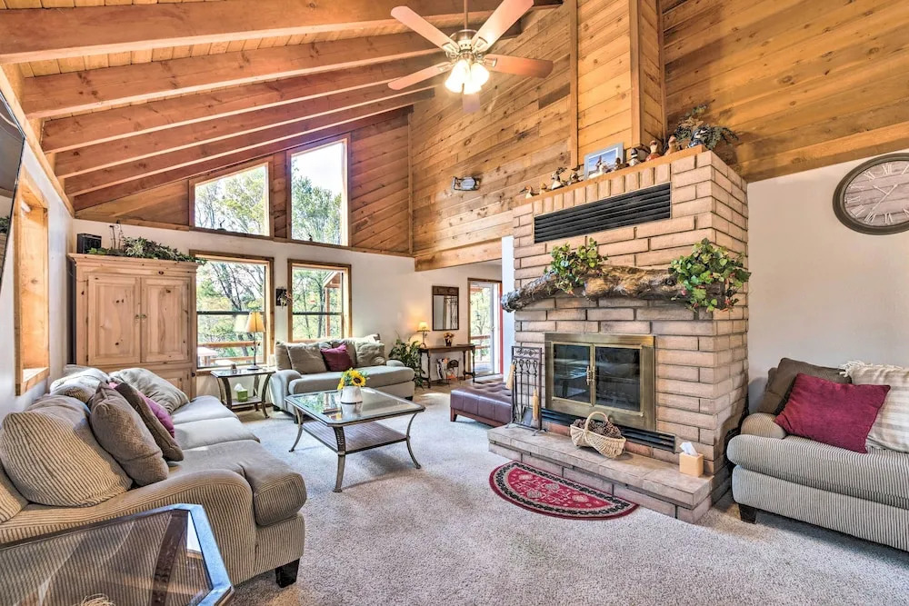Alto Home w/ Deck & Views ~ 15 Mi to Ski Apache!