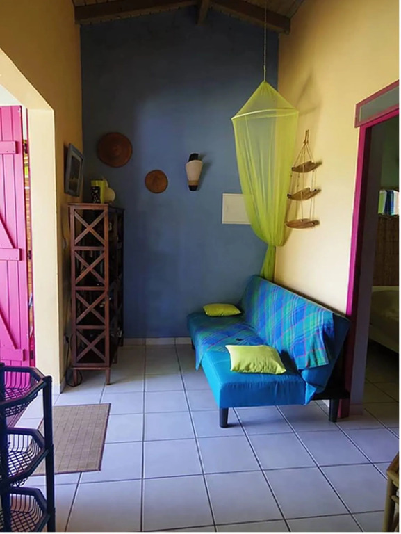 Bungalow With one Bedroom in Sainte-anne, With Pool Access, Enclosed G