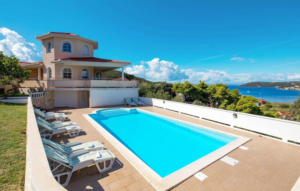 Nice Home in Rab With Outdoor Swimming Pool, Sauna and 5 Bedrooms