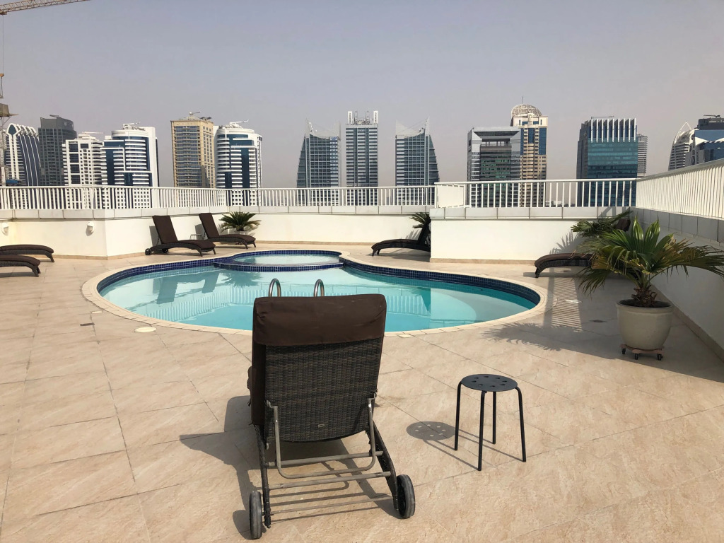 Water views from deluxe apartment in Dubai Marina