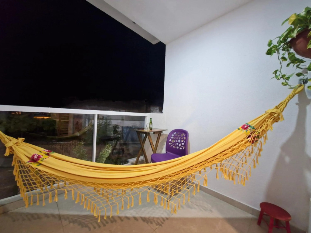 MSFlats Paripueira praia varanda c rede cozinha Wifi Ar split