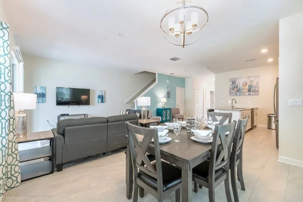 Beautiful 5Bd Pool TH Champions Gate-830pbd