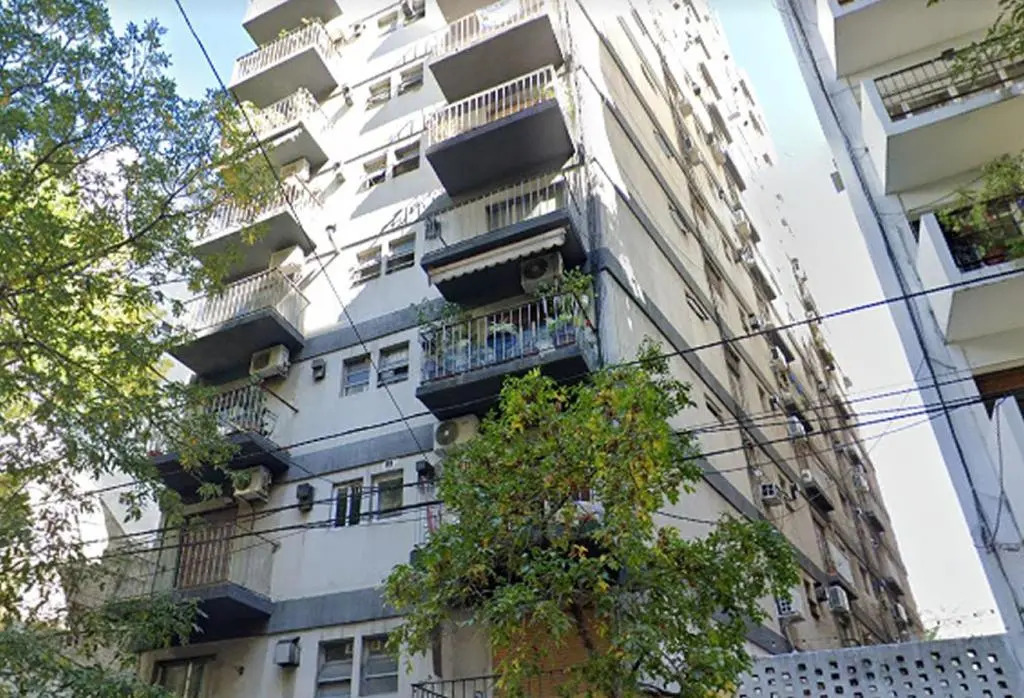 Departamento 1 ambiente luminoso en Recoleta - Piso 14