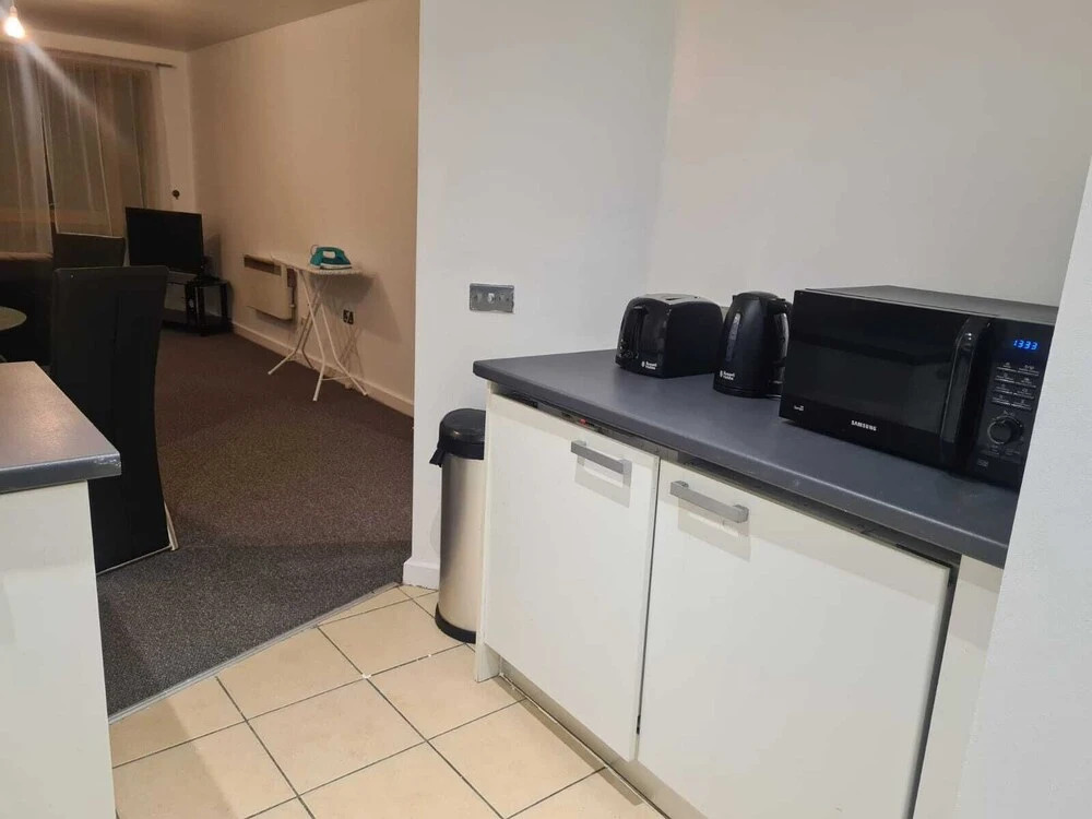 Impeccable 1-bed Apartment in Manchester