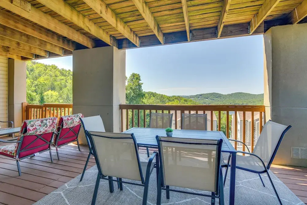 1 Mi to Silver Dollar City! Lake-view Family Haven
