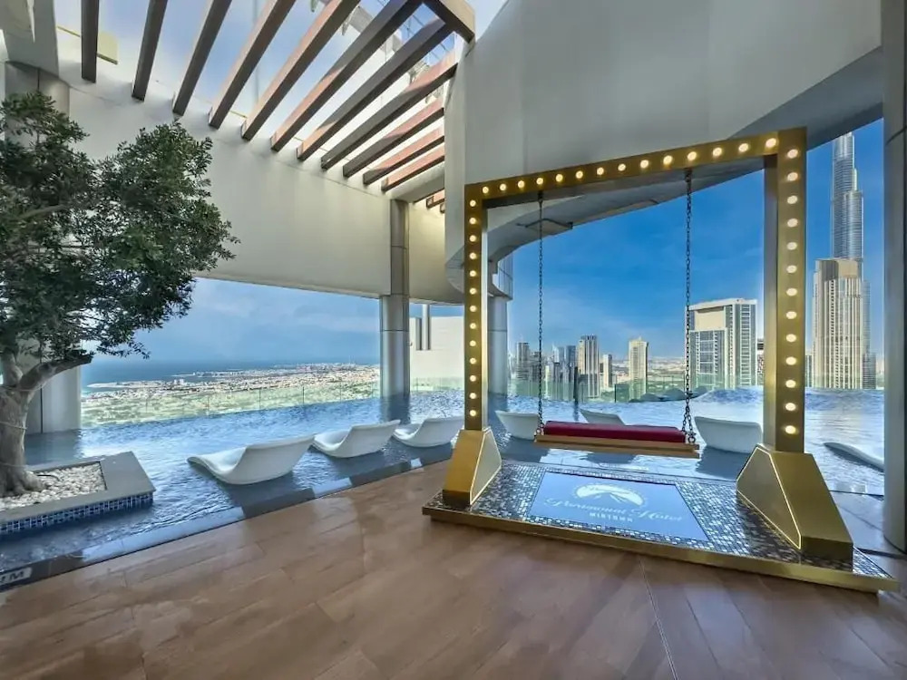 Burj Khalifa View Pool -1 BDR Paramount
