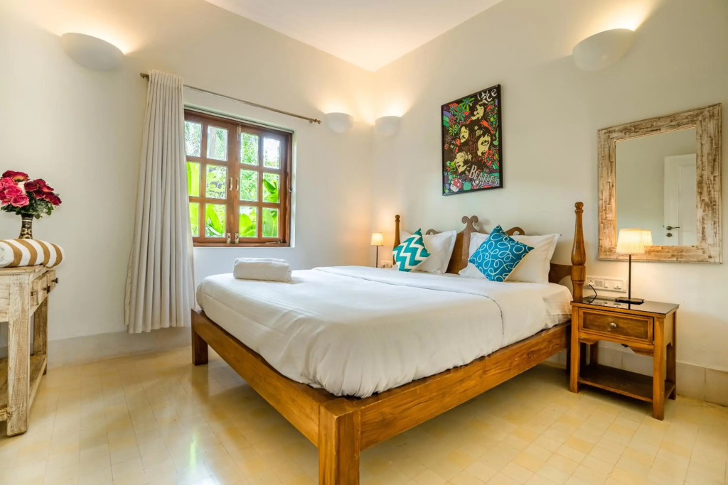 OV Private Pool Villas near Baga, I 4BHK units I Staff