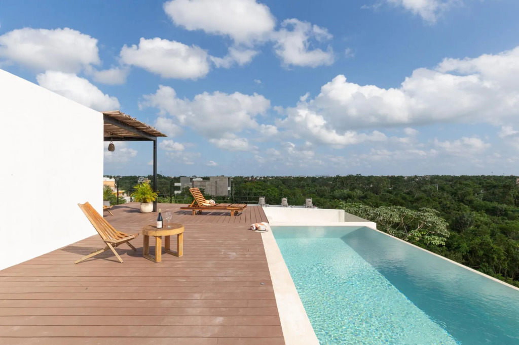 Stunning 2BR Apartment La Veleta Rooftop Pool Amazing Amenities Incredible Jungle View