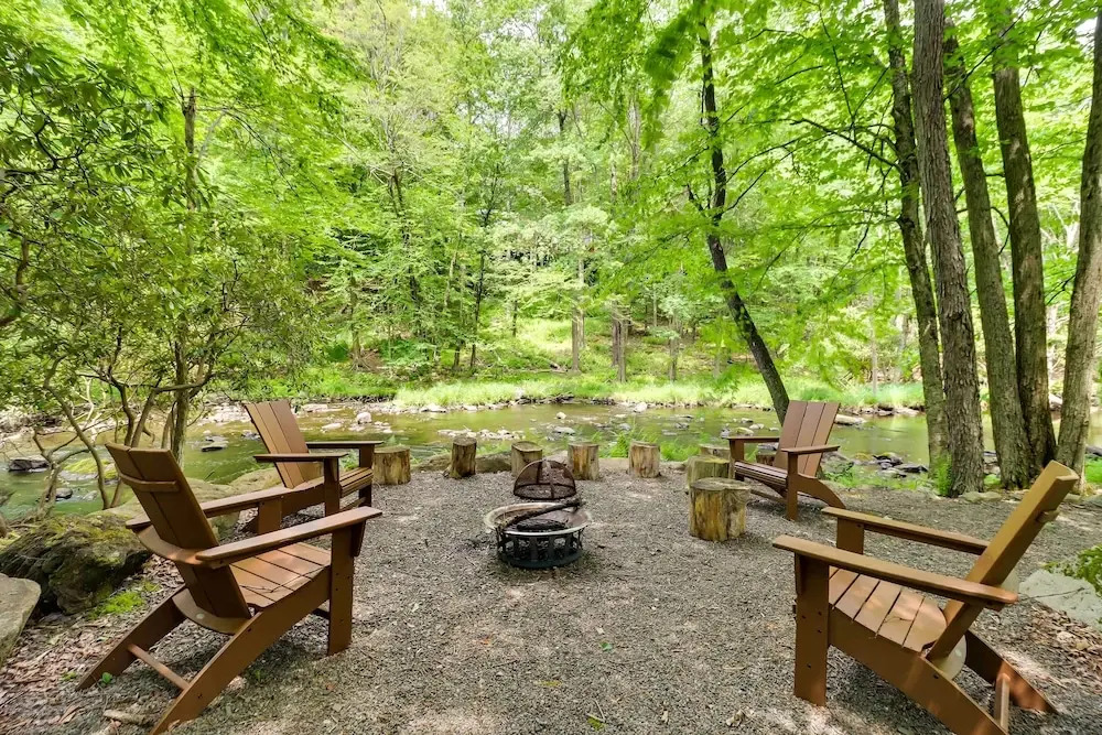 Woodsy Big Bass Lake Hideaway w/ Fire Pit + Deck!