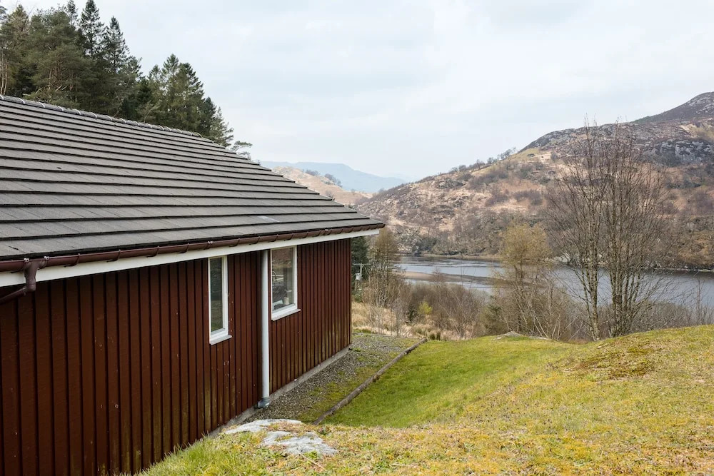 Kingfisher Lodge with sensational loch views