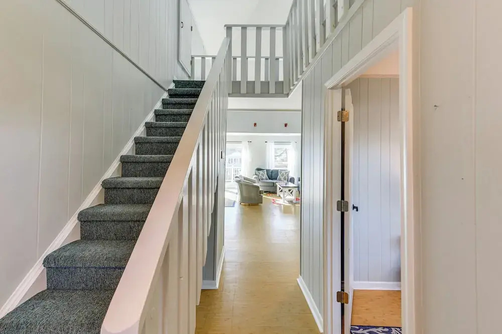 Furnished Deck! Waterfront Ocean Pines Home