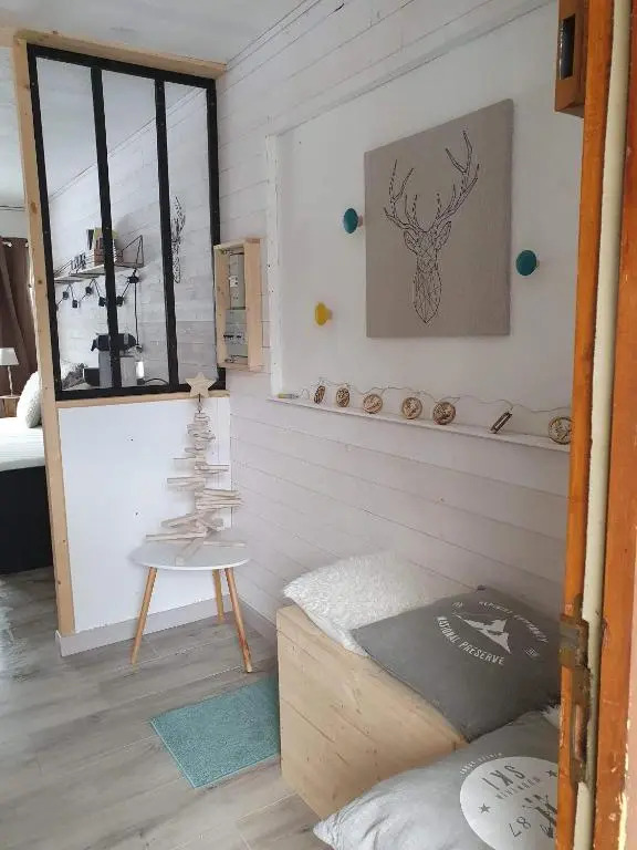 Studio rénové avec terrasse, parking , proche pistes,Villard de Lans