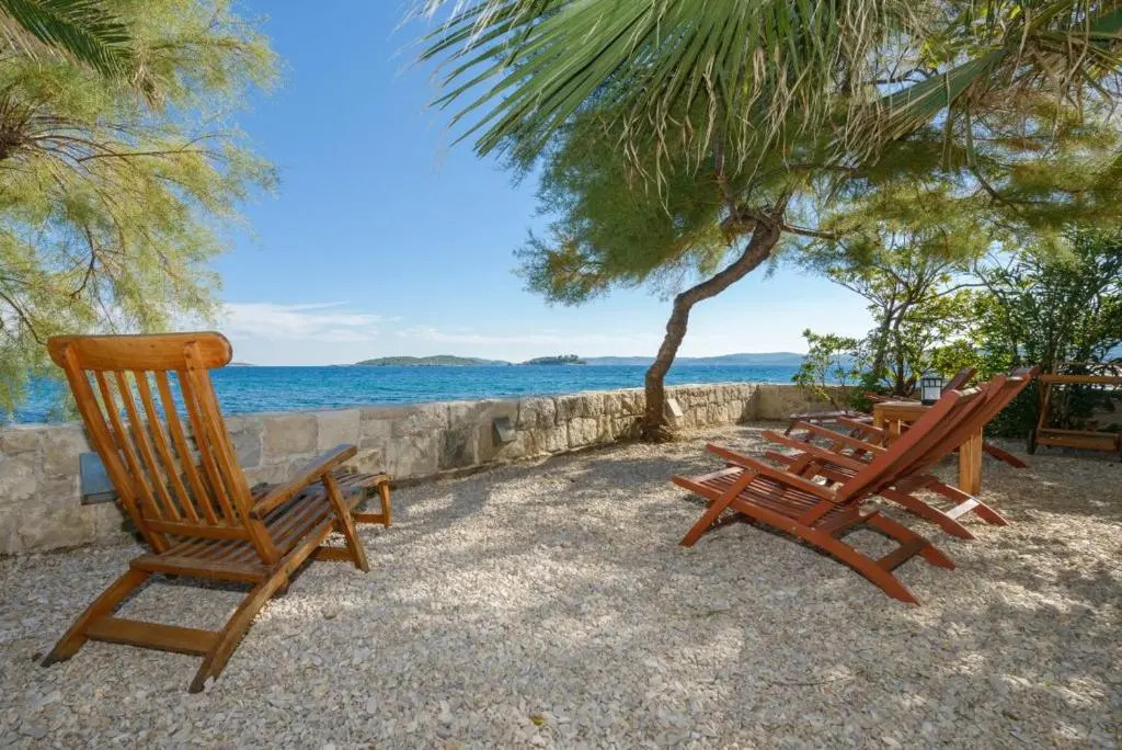 Luxury Beachfront Villa Mare with private pool at the beach Orebic - Peljesac