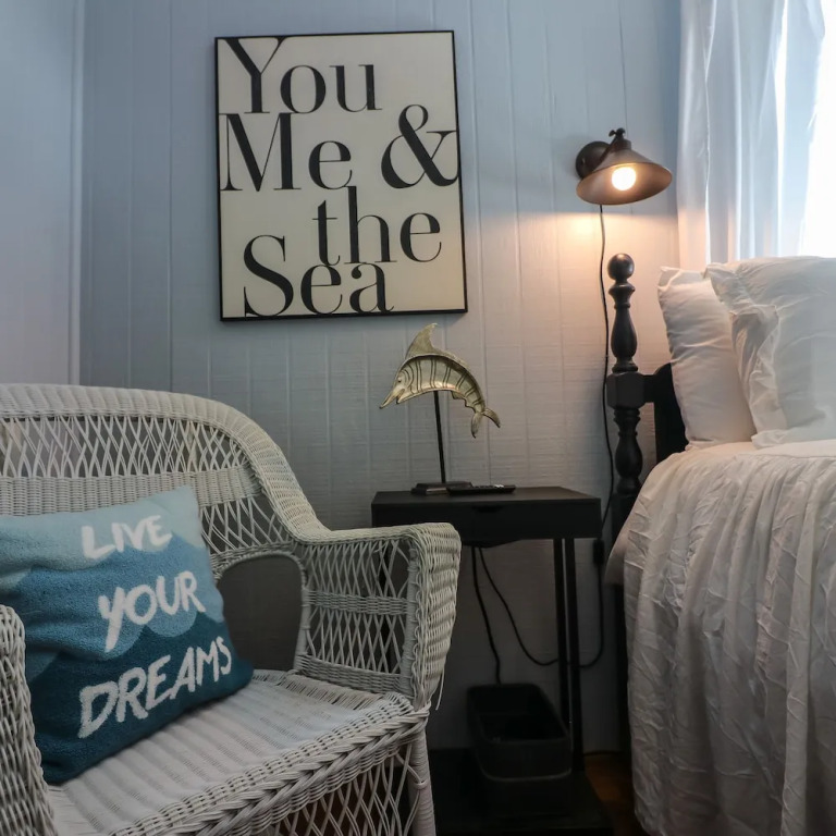 In-home Bar Lounge and Arcade Stay Entertained at The Sea Shed