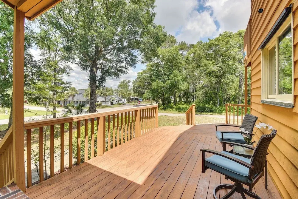 Walk to North Myrtle Beach: Family-friendly Home!