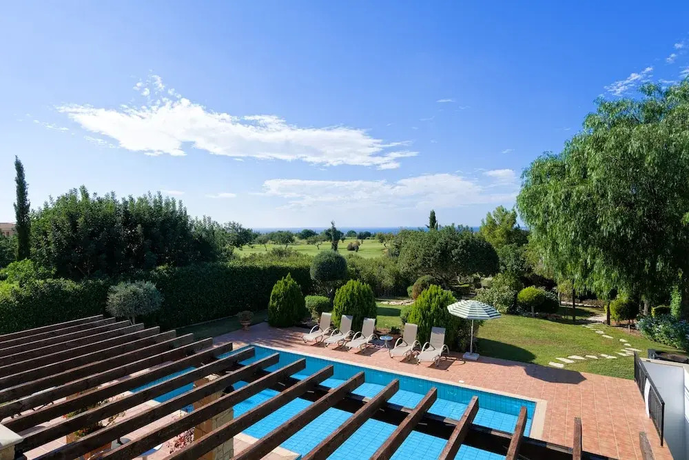 3 bedroom Villa Anarita 64 with private L-shaped pool, beautiful gardens, near resort village square