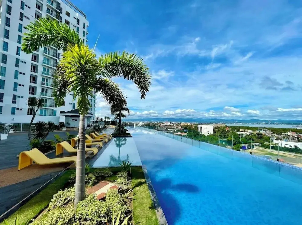 Mactan Newtown Condo with Pool access