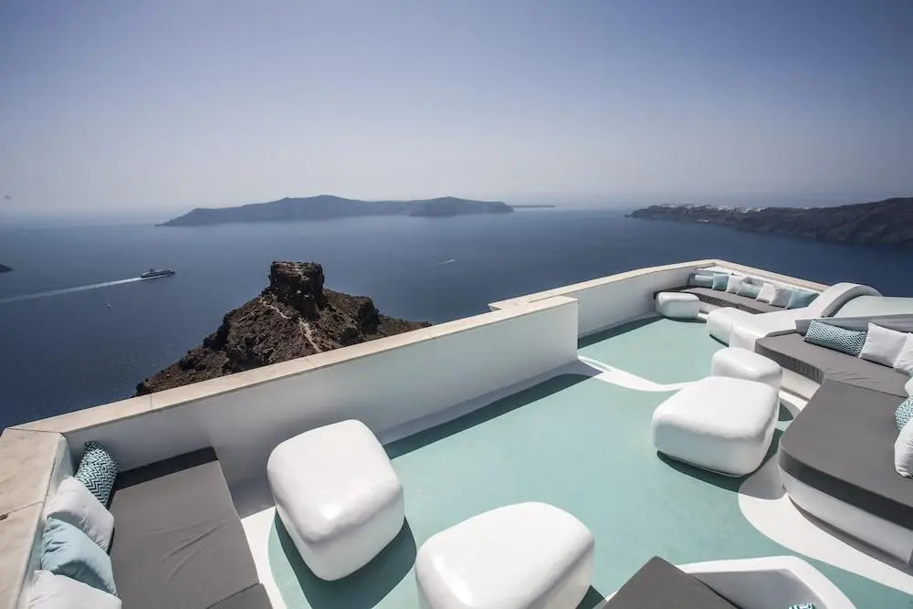 Santorini Cliffs