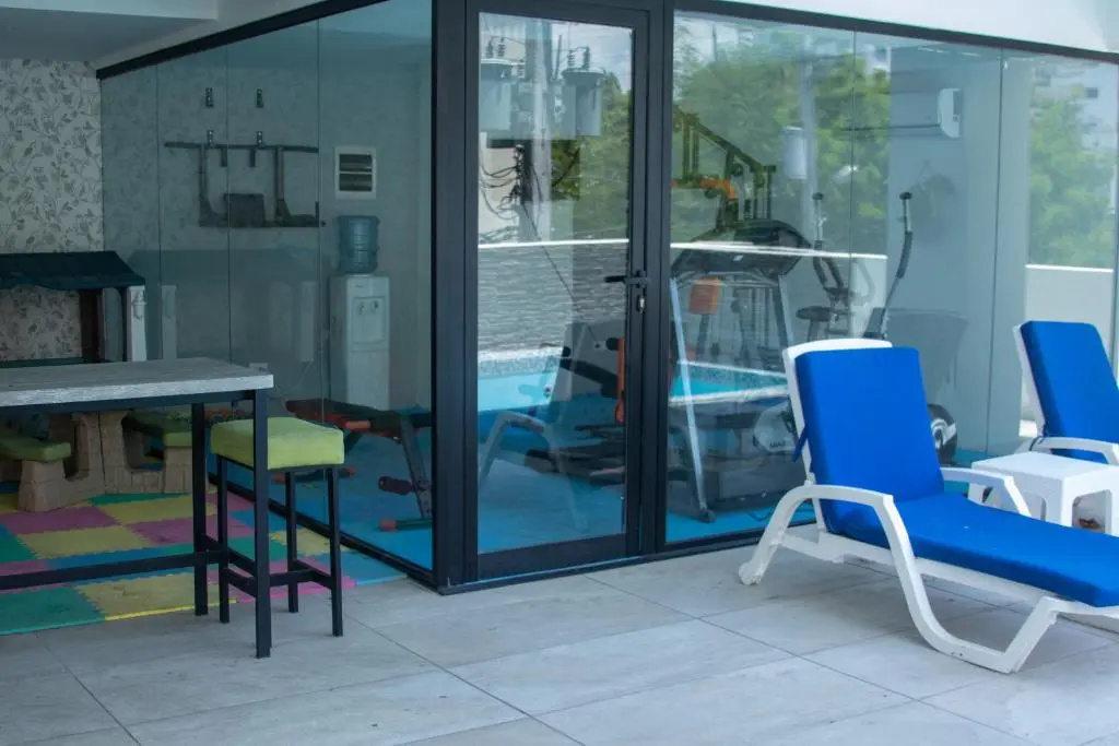 Apartment With Pool and gym in Santo Domingo, Nearby Downtown, Balcony