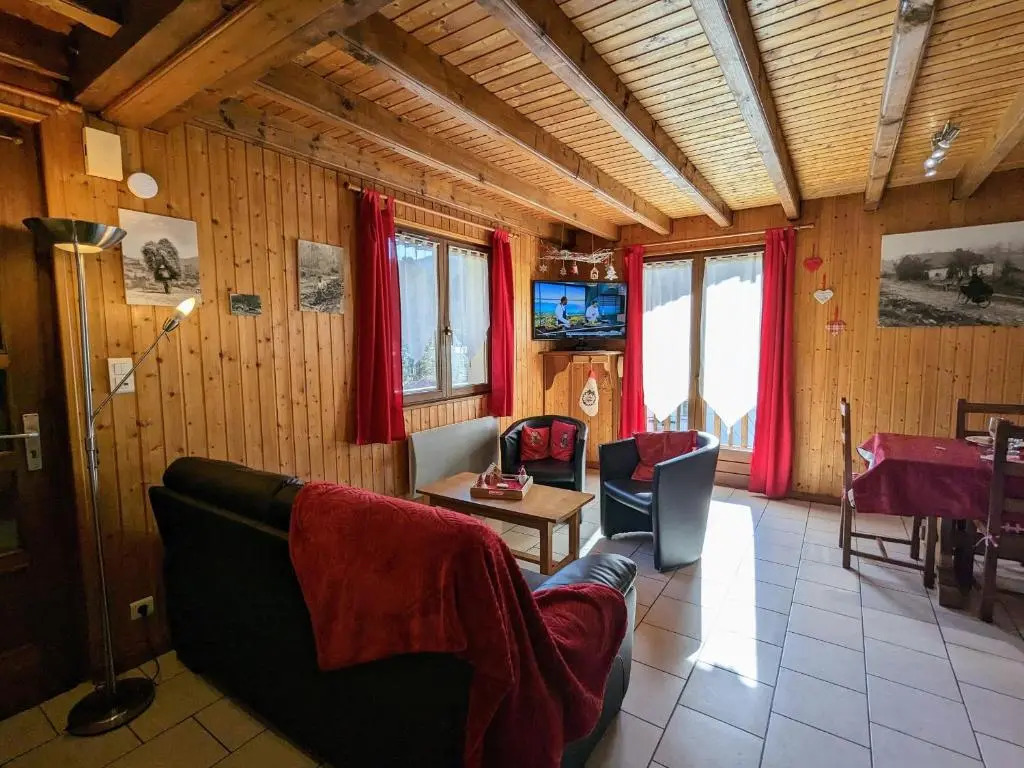 Chalet confortable près de Gérardmer avec cheminée et animaux bienvenus - FR-1-589-195