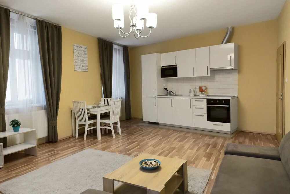 Apartment for 10 Guests Top Center of Prague