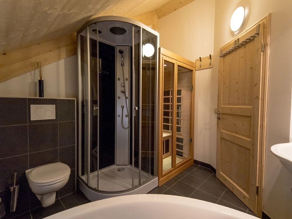 Pleasant Chalet With Indoor hot tub