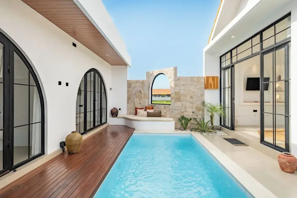 Villa Amra Pererenan by Orivista, Rice Field View