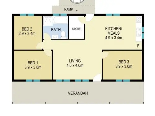 Kangaroo Cottage - cute Accom in bushland setting