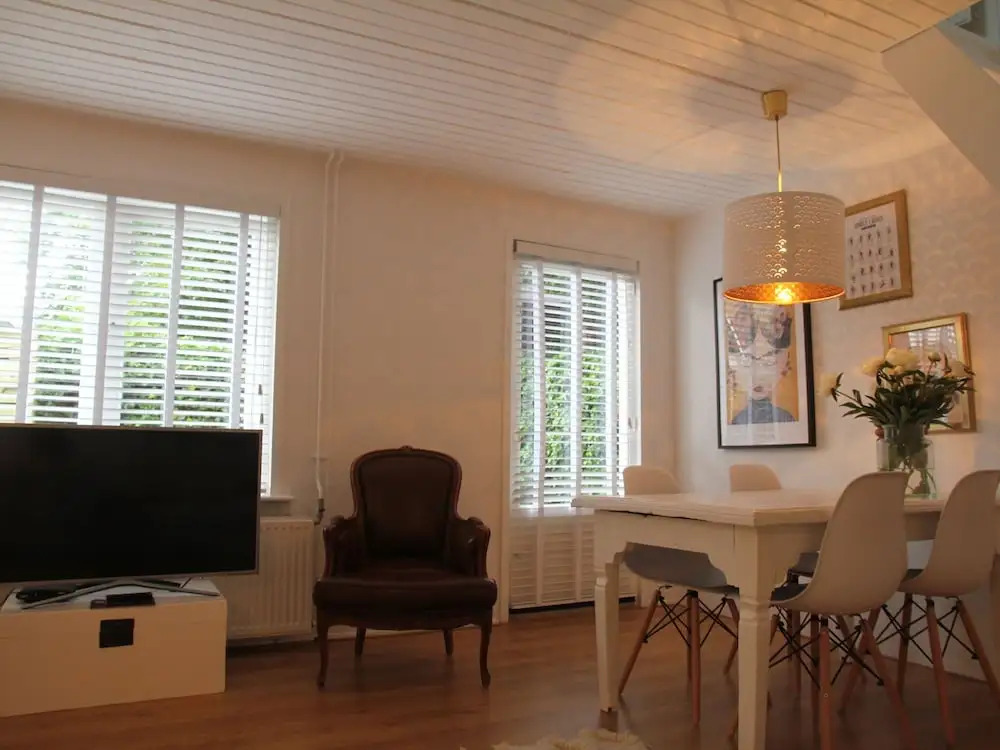 Hip Summer House in the Centre of Artists' Village Bergen With Terrace