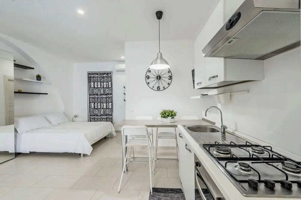 Black and White Apartment