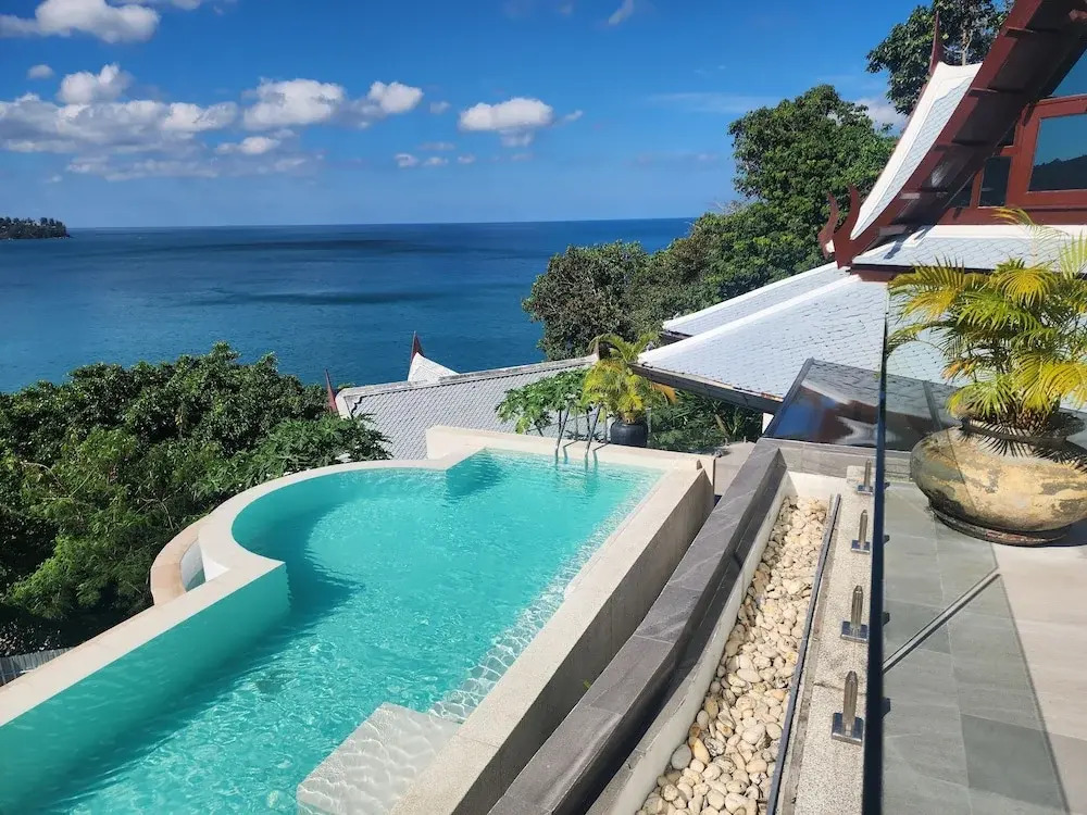Luxurious 180 degree Seaview 6 Bedrooms Private Pool Villa in Kamala